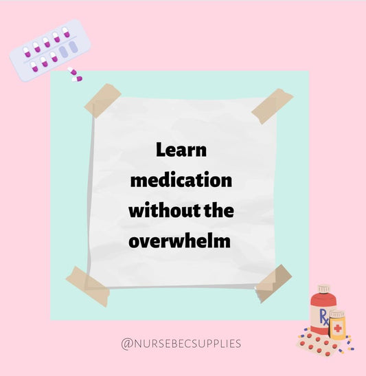 Tips on learning medication