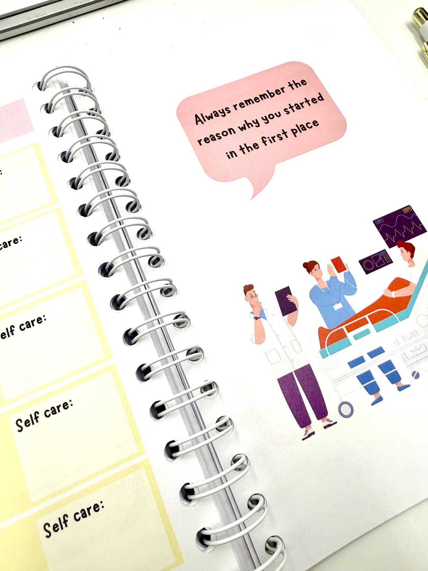 PRE ORDER Academic Planner for student nurses (Sept 2025-Aug 2026)