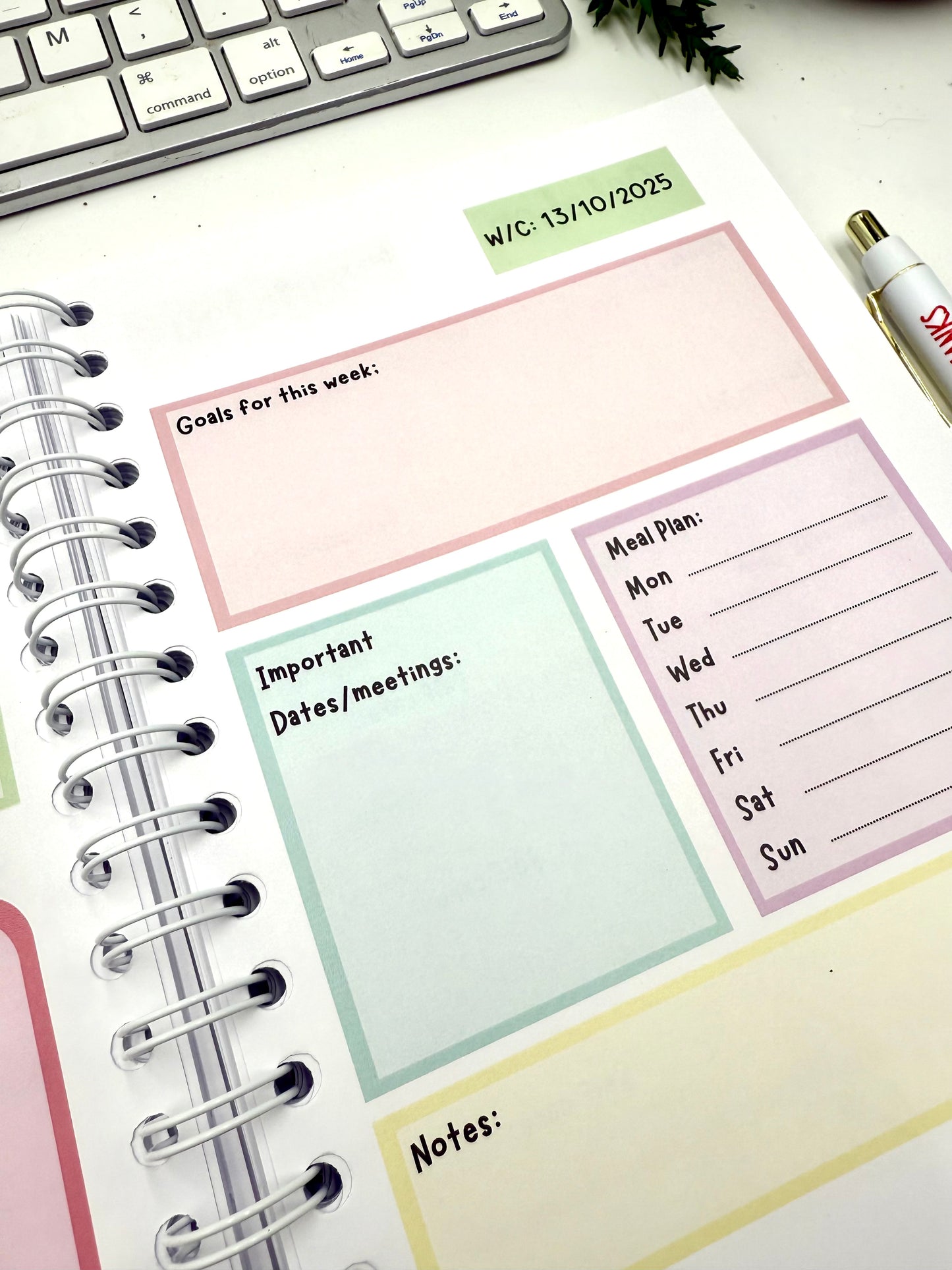 PRE ORDER Academic Planner for student nurses (Sept 2025-Aug 2026)