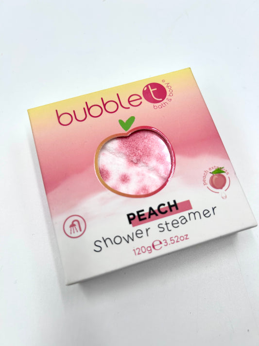 Bubble Shower Steamer - Peach