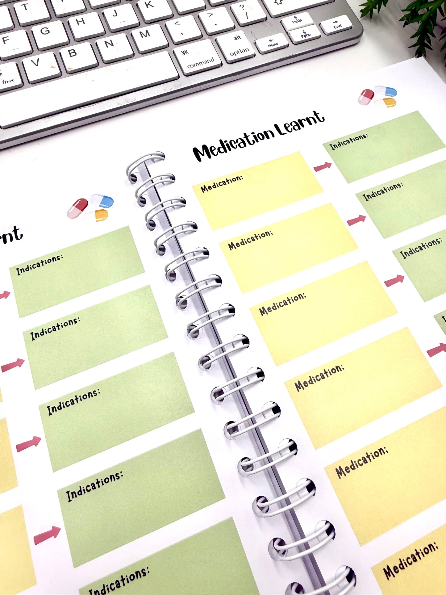 Academic Planner for student nurses (Sept 2025-Aug 2026)