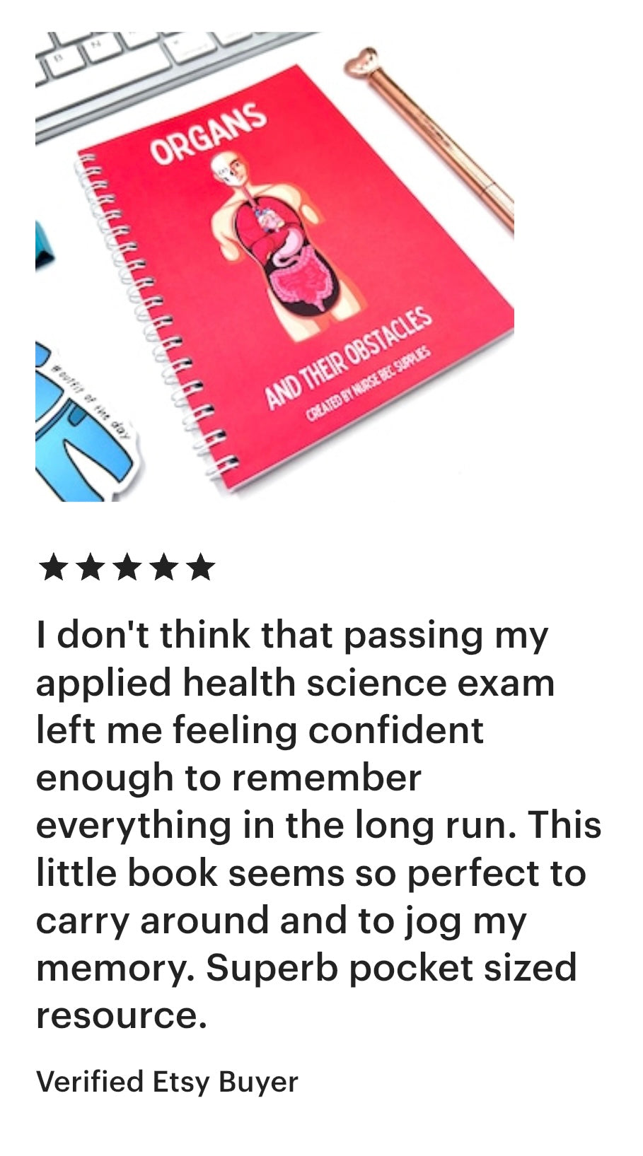 Organs & their Obstacles pocket book