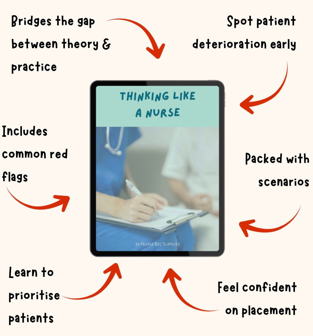 DIGITAL DOWNLOAD L: Thinking like a Nurse