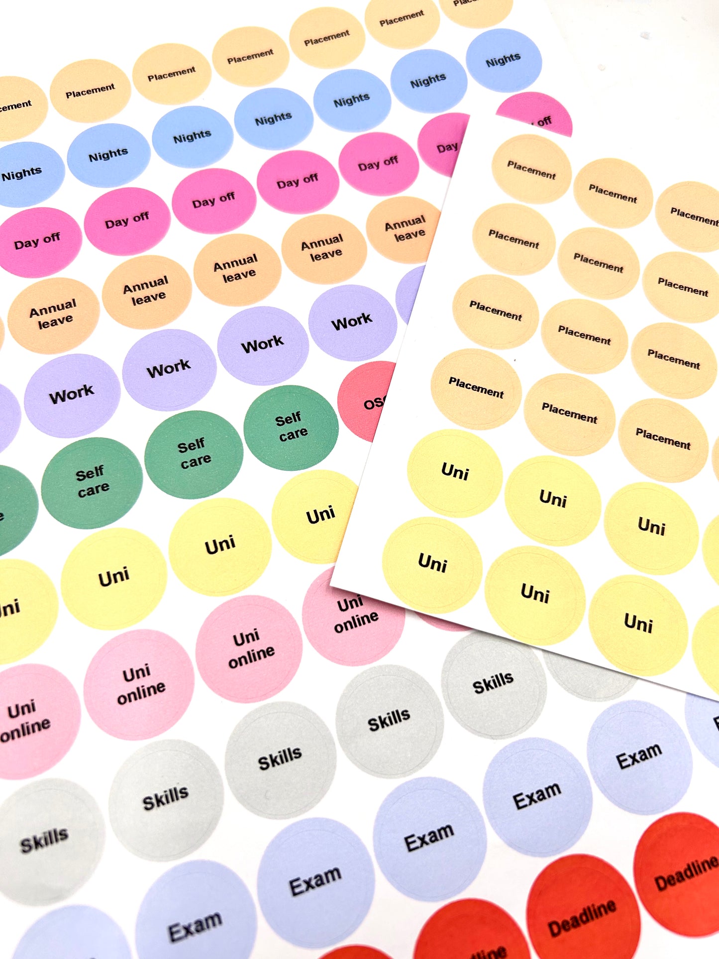 Planner stickers
