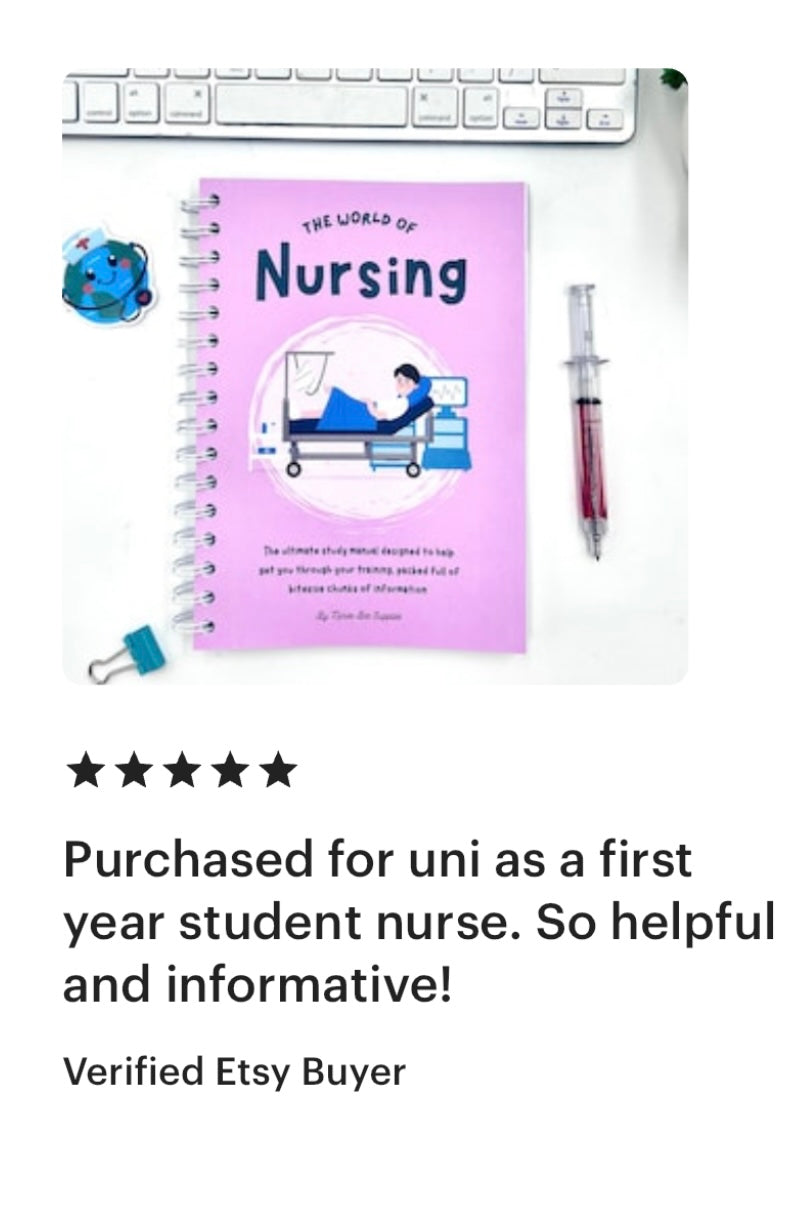 PRE ORDER; The World of Nursing: The Ultimate Study Manual