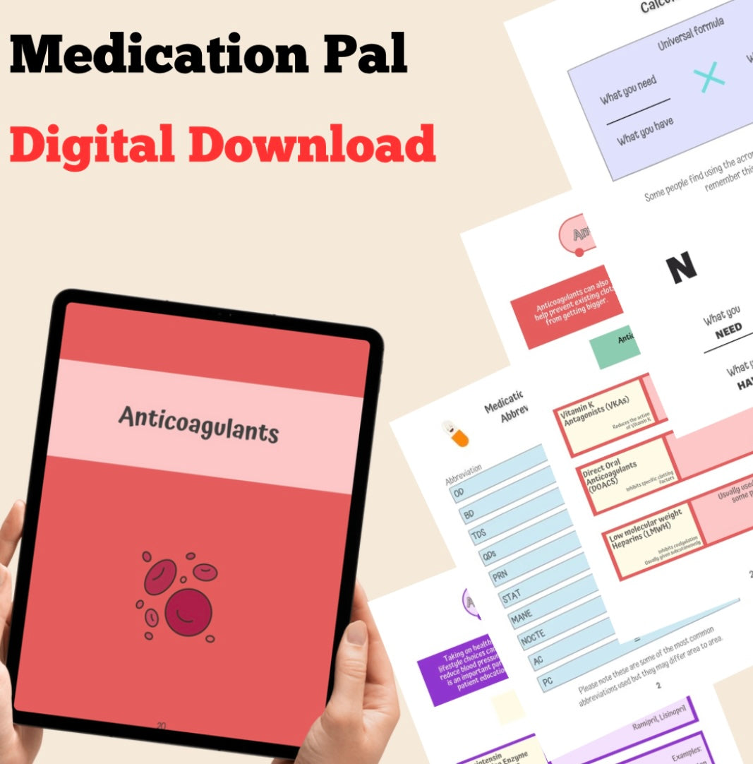 Medication Pal DIGITAL DOWNLOAD