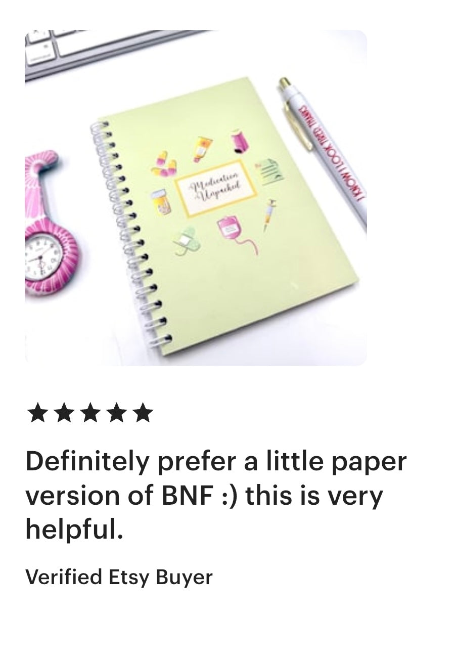 Medication Unpacked- Pocket book