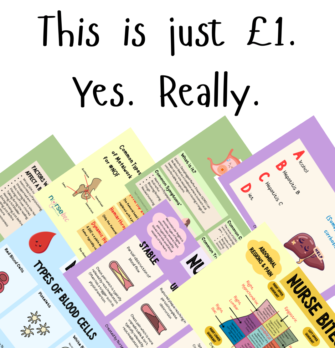 The £1 Ultimate Nursing Flashcard Mega Pack