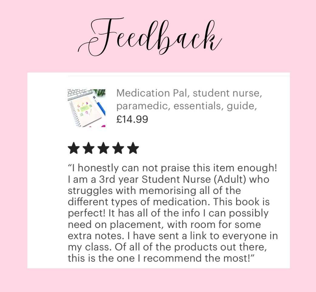 Medication Pal - Pocket book