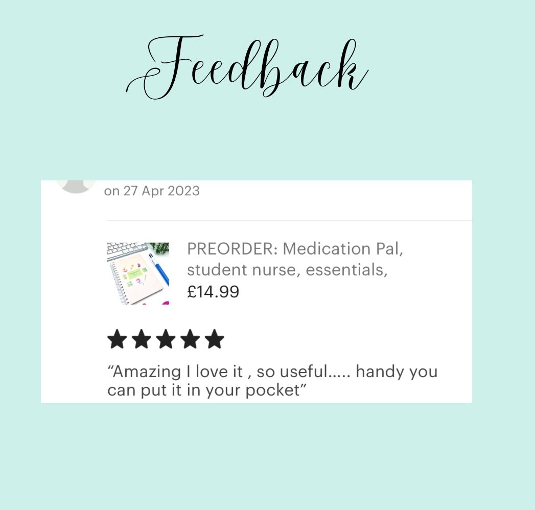 Medication Pal - Pocket book