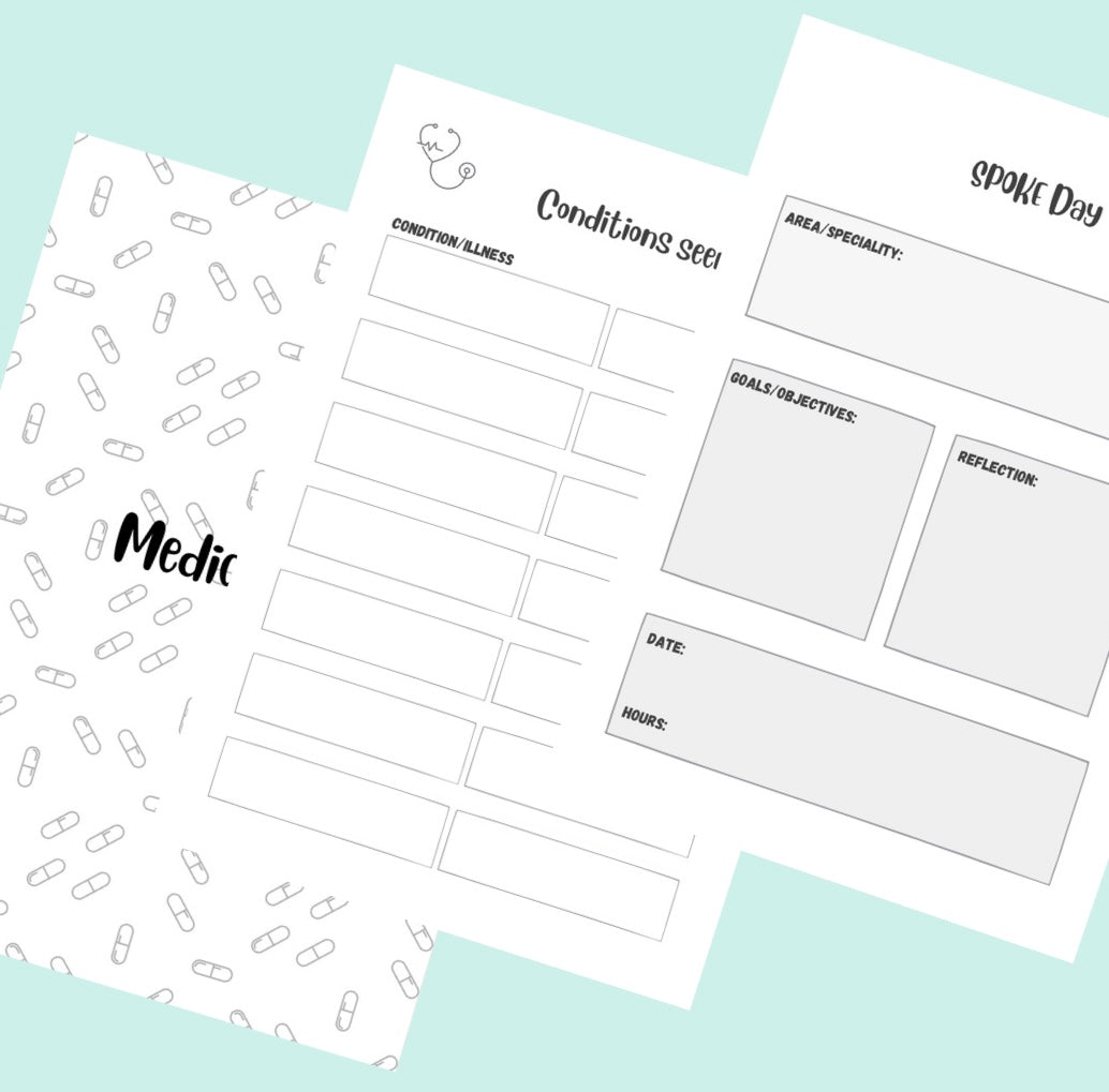 PRE ORDER: Placement Diary - YEAR THREE