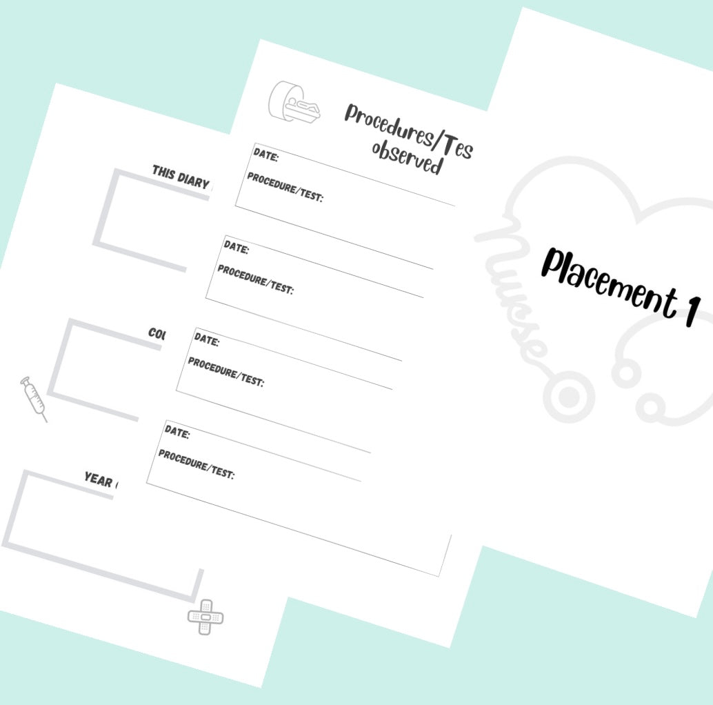 PRE ORDER: Placement Diary - YEAR THREE