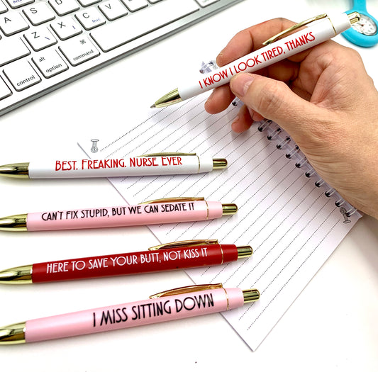 Nurse Pens - Set of 5