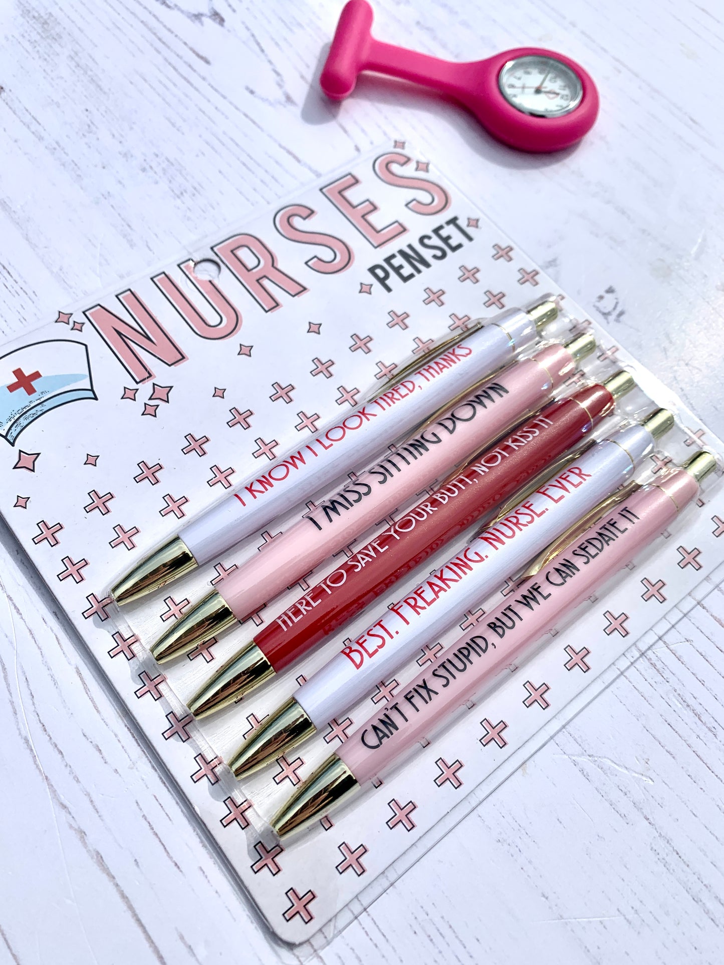 Nurse Pens - Set of 5