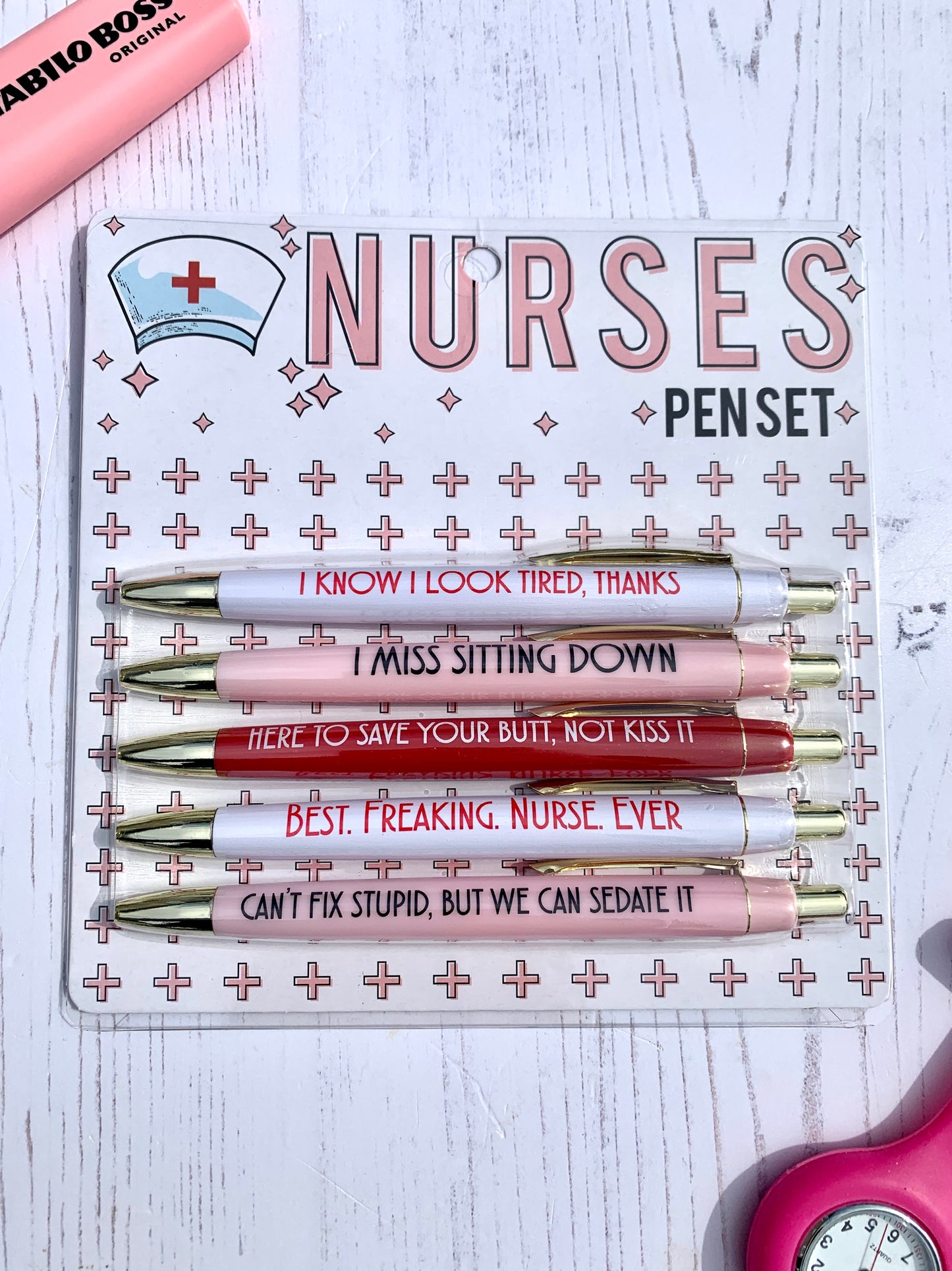 Nurse Pens - Set of 5
