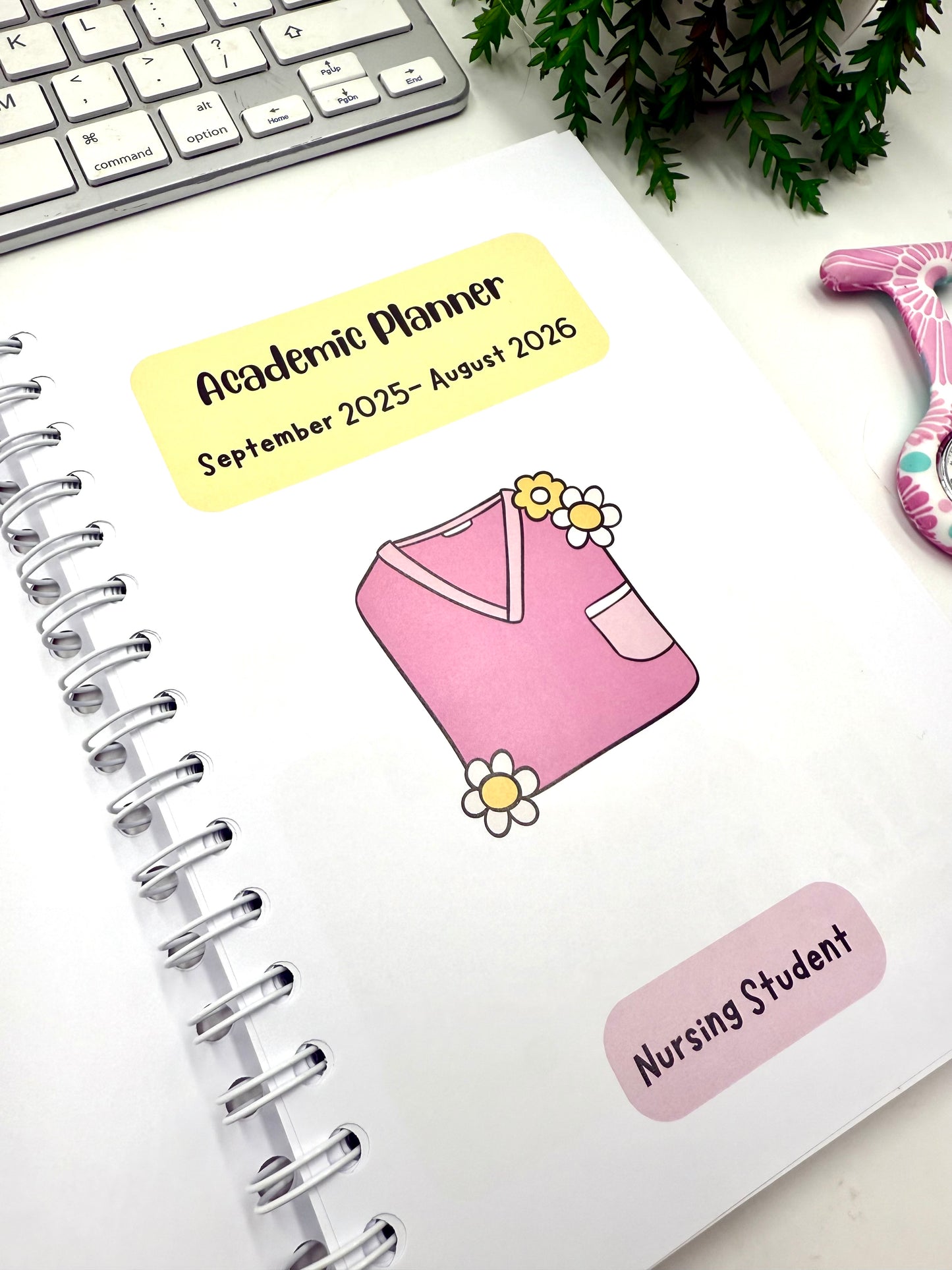Academic Planner for student nurses (Sept 2025-Aug 2026)