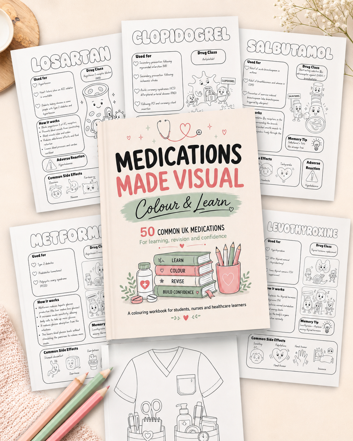 Medication made Visual - Colour & Learn