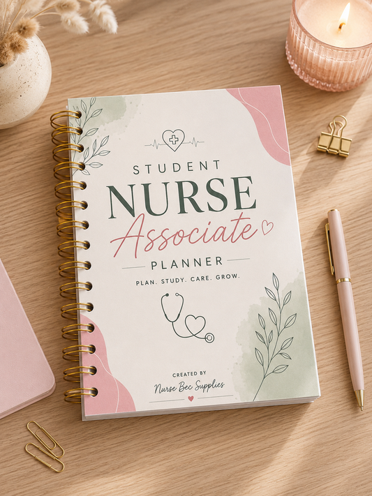 PRE ORDER: Academic Planner for student nurse associates (Sept 2026-Aug 2027)