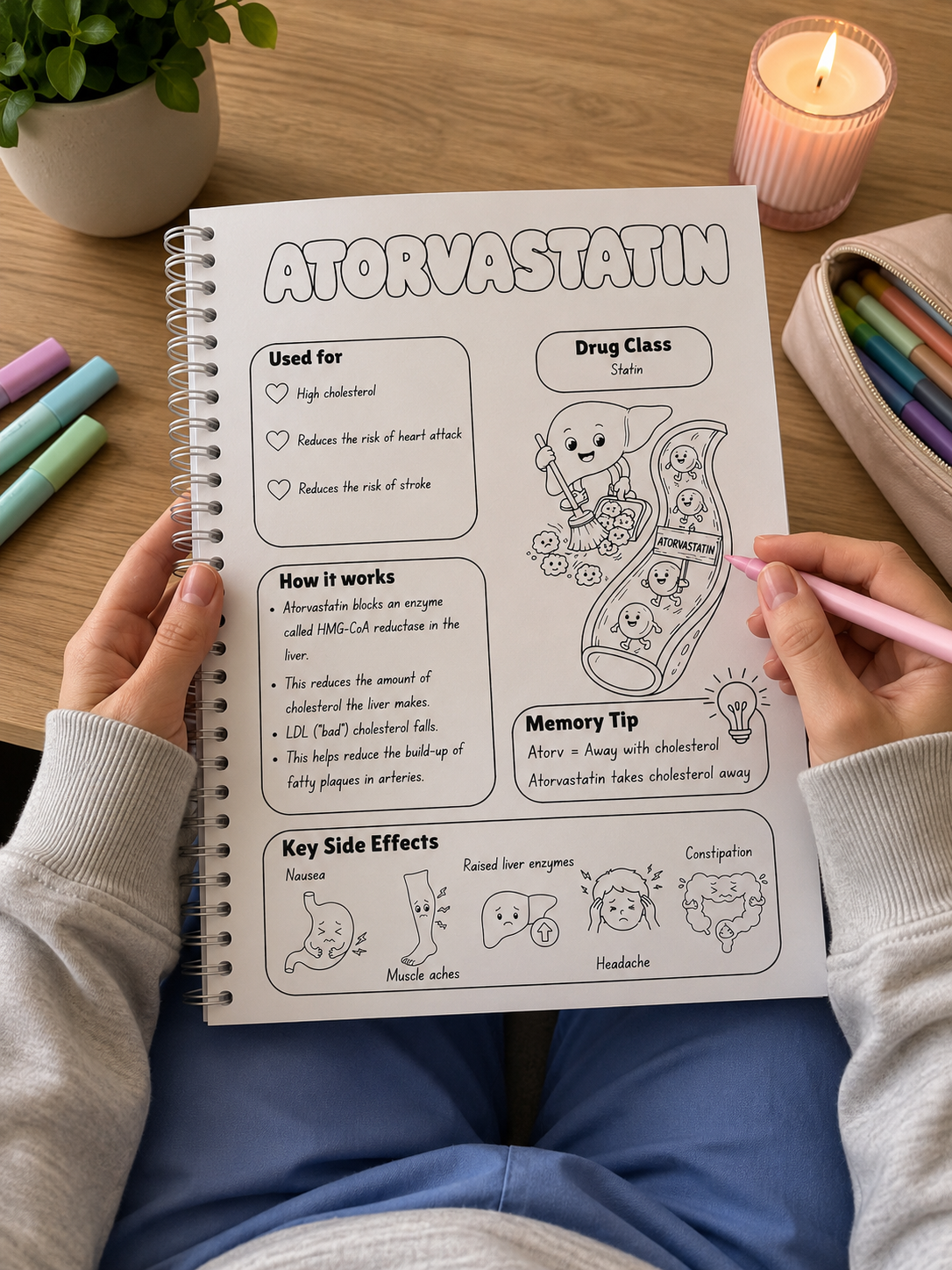 Medication made Visual - Colour & Learn