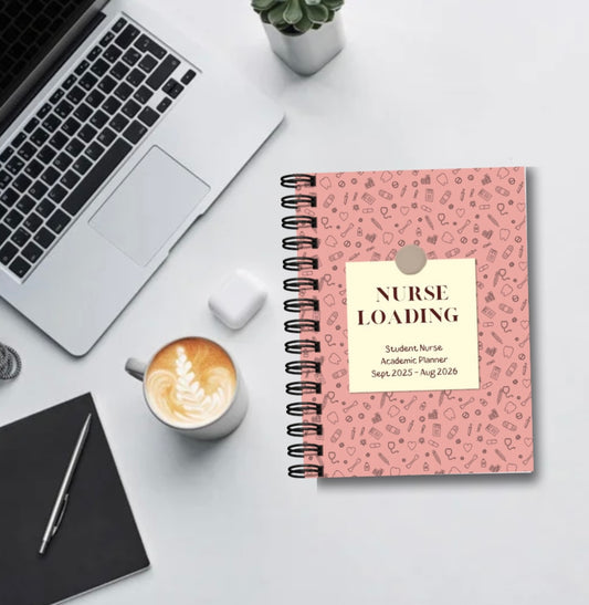 PRE ORDER Academic Planner for student nurses (Sept 2025-Aug 2026)