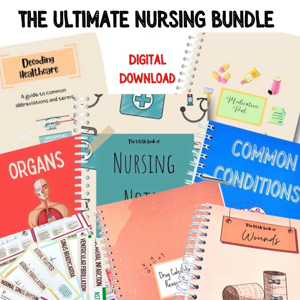 The ULTIMATE Nursing Bundle - DIGITAL DOWNLOAD