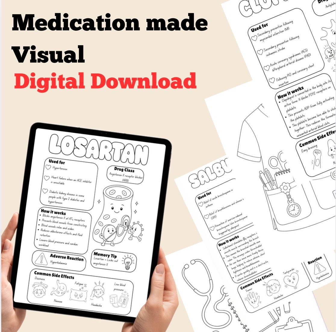 DIGITAL DOWNLOAD: Medication made visual