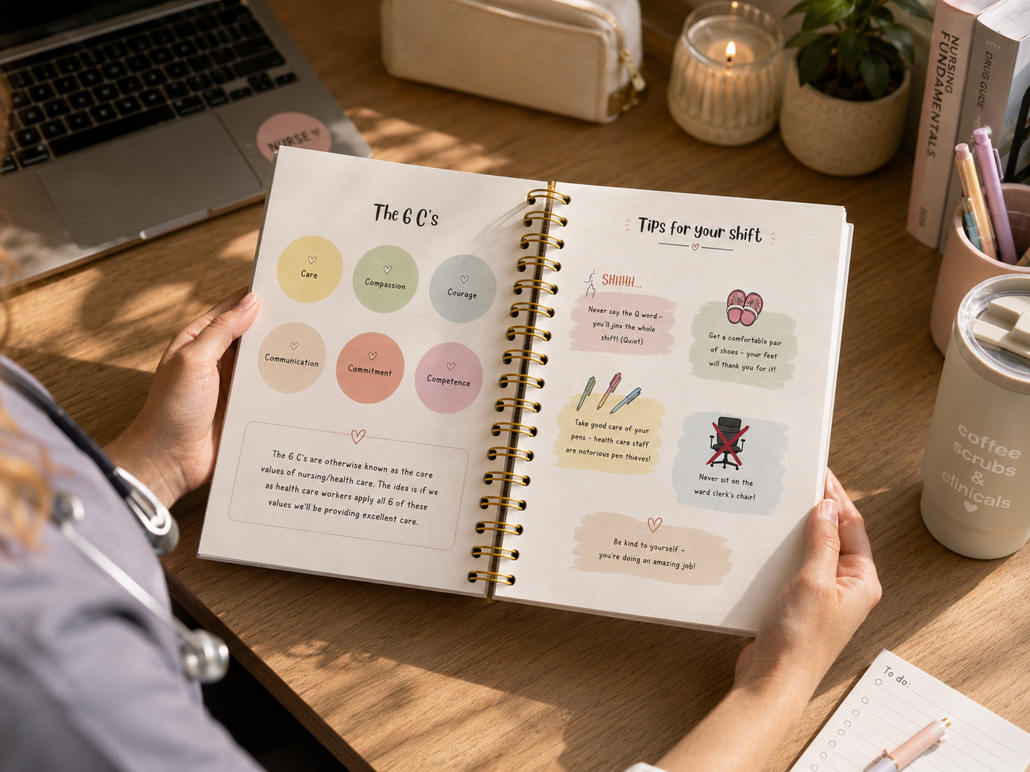 PRE ORDER: Academic Planner for student nurses (Sept 2026-Aug 2027)