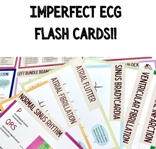 ECG Flashcards IMPERFECT