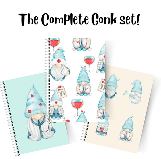 The full set - Gonk notebooks