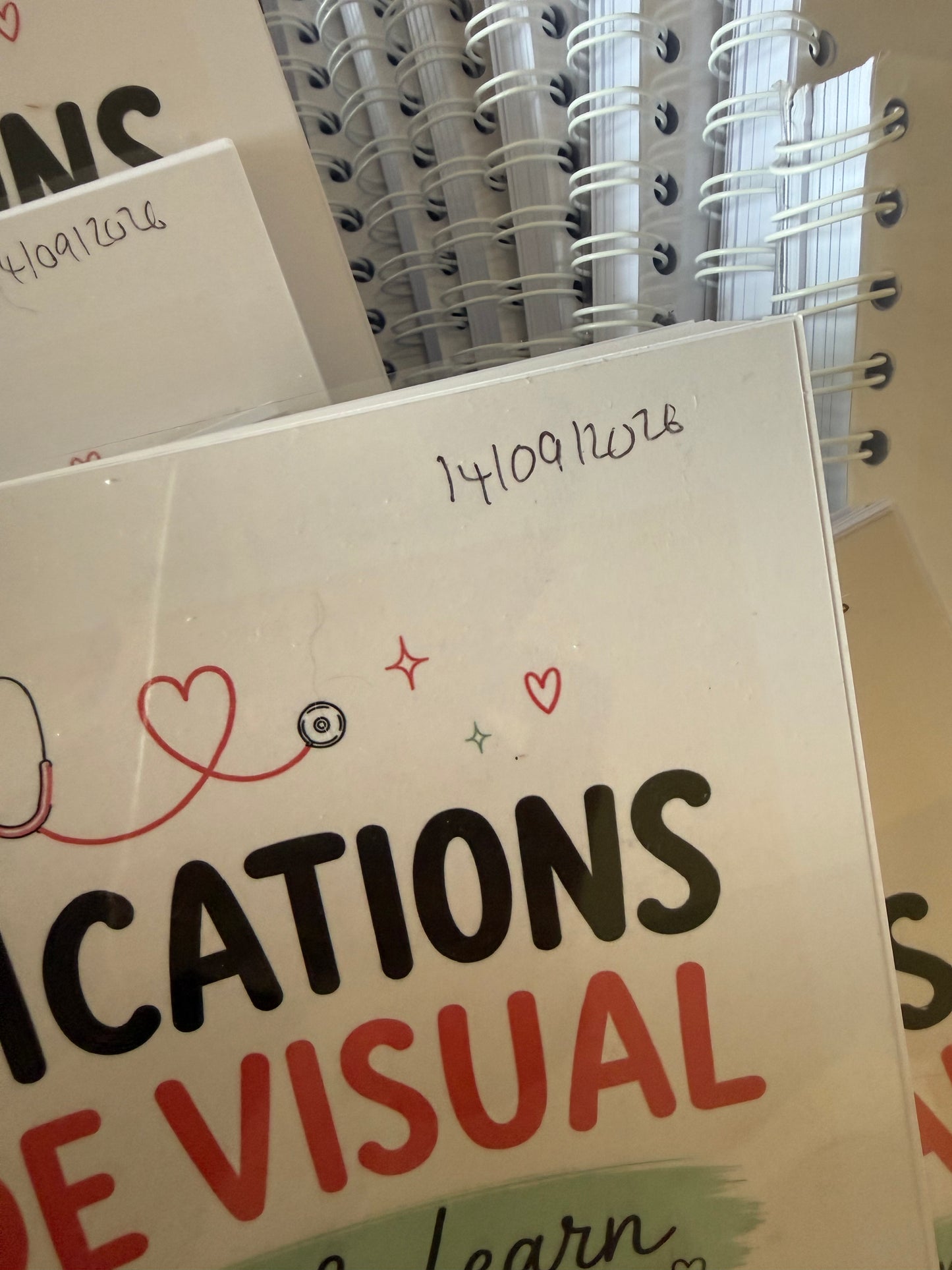 DAMAGED Medication made Visual - Colour & Learn 50% off!