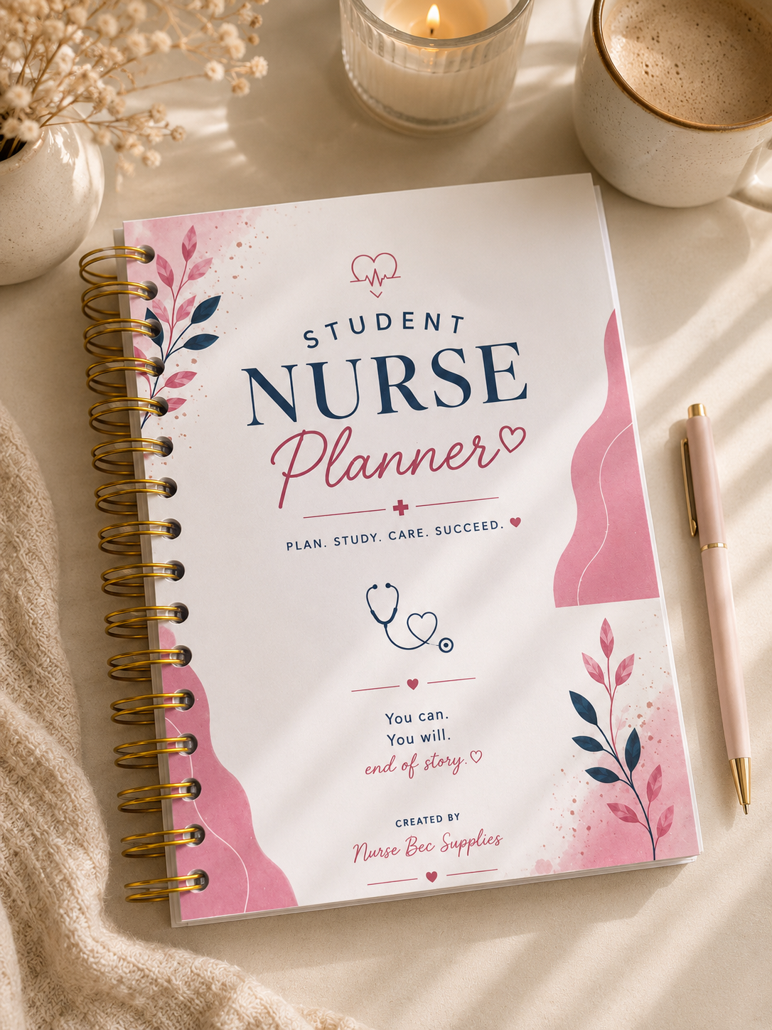PRE ORDER: Academic Planner for student nurses (Sept 2026-Aug 2027)