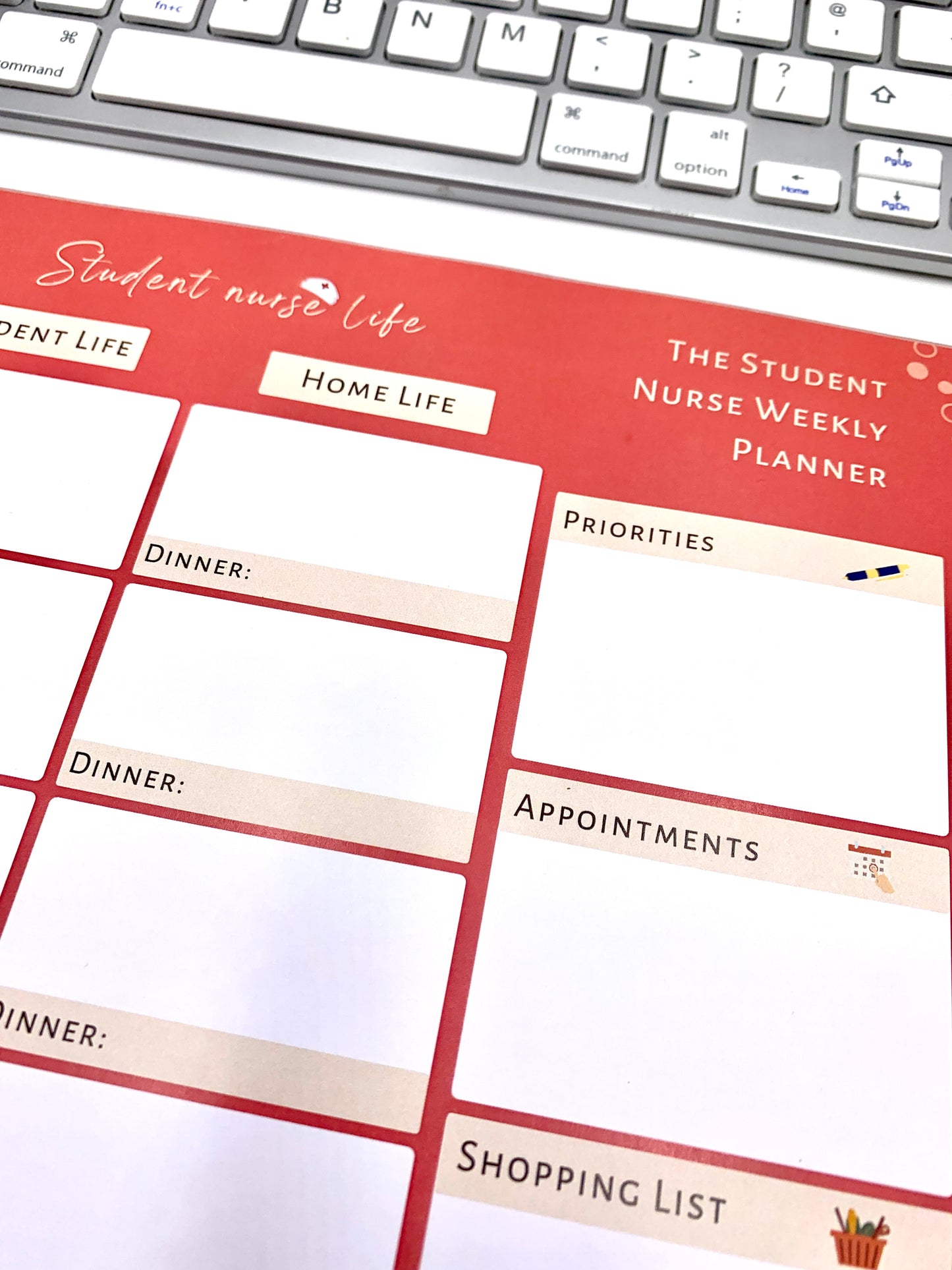 Student Nurse Life Planner (tear off pad)