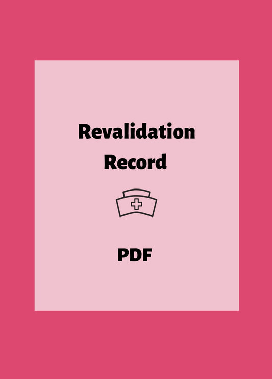 Revalidation Record Sheet (DIGITAL)