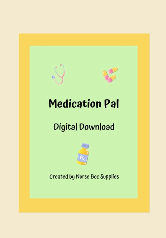 Medication Pal DIGITAL DOWNLOAD