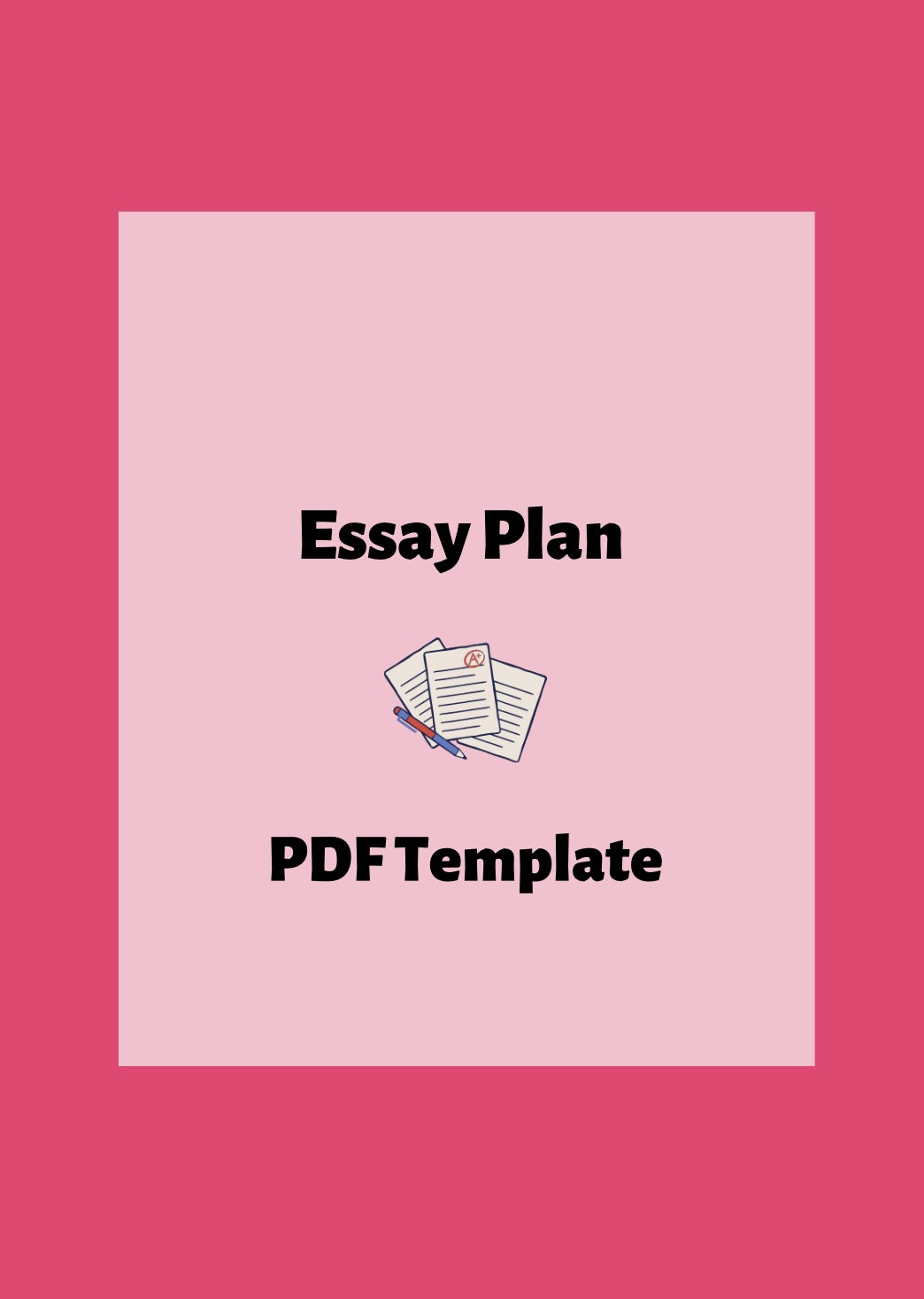 Essay Plan (DIGITAL)